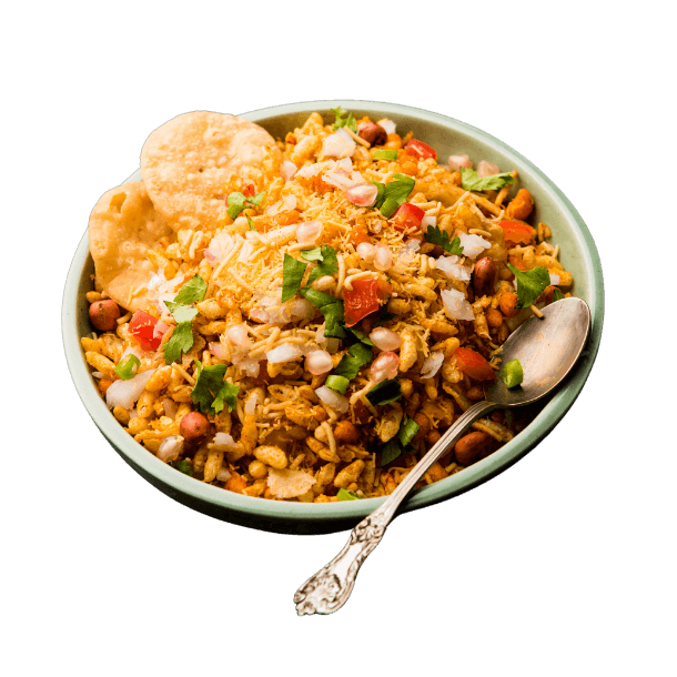 Veg Samosa Chaat